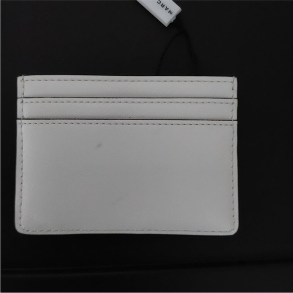 NWT Marc Jacobs MSRP $85 white leather Card Wallet - Picture 4 of 6